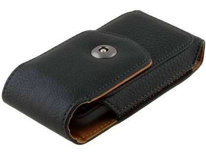 Textured Synthetic Leather Vertical Belt Pouch for Nokia Lumia 620