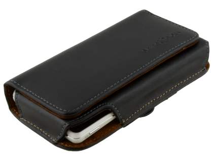 Extra-tough Genuine Leather ShineColours belt pouch for Sony Xperia TX LT29i