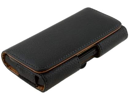 Textured Synthetic Leather Belt Pouch for Sony Xperia ion LTE lt28i
