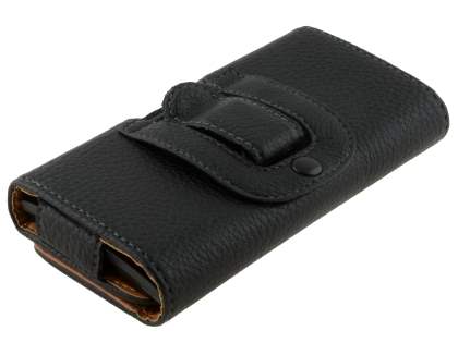 Textured Synthetic Leather Belt Pouch for Sony Xperia ion LTE lt28i