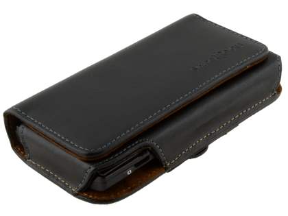Extra-tough Genuine Leather ShineColours belt pouch for Sony Xperia ion LTE lt28i