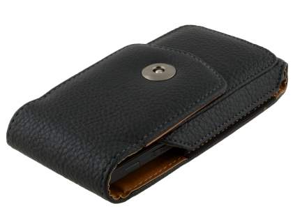 Textured Synthetic Leather Vertical Belt Pouch for Sony Xperia ion LTE lt28i
