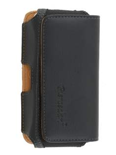Motorola DEFY XT535 Synthetic Leather Belt Pouch - Classic Black Belt Pouch