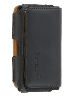 Samsung Omnia W I8350 Synthetic Leather Belt Pouch - Classic Black Samsung Omnia W I8350 Synthetic Leather Belt Pouch - Classic Black