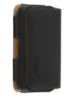 Sony Xperia J ST26i Synthetic Leather Belt Pouch - Classic Black Sony Xperia J ST26i Synthetic Leather Belt Pouch - Classic Black
