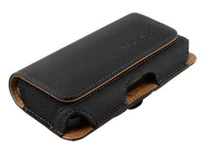 Apple iPhone SE/5s/5c/5 Synthetic Leather Belt Pouch - Classic Black