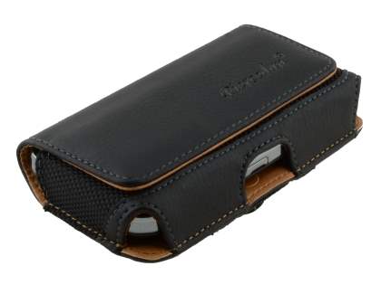 Samsung Galaxy Ace S5830 Synthetic Leather Belt Pouch - Classic Black