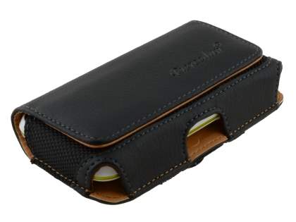 Motorola DEFY XT535 Synthetic Leather Belt Pouch - Classic Black