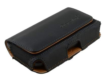 Nokia Lumia 620 Synthetic Leather Belt Pouch - Classic Black