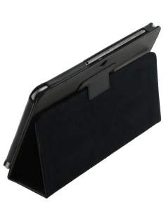Samsung Galaxy Tab 2 10.1 Synthetic Leather Flip Case with Fold-Back Stand - Classic Black
