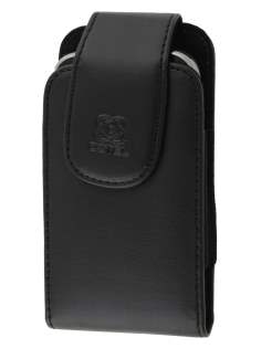 Samsung Galaxy Y S5360T Synthetic Leather Belt Pouch (Naked Phone Only) - Classic Black