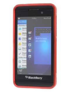 Wave Case for BlackBerry Z10 - Frosted Orange