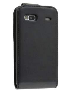 Synthetic Leather Flip Case for HTC Desire Z - Black Synthetic Leather Flip Case for HTC Desire Z - Black