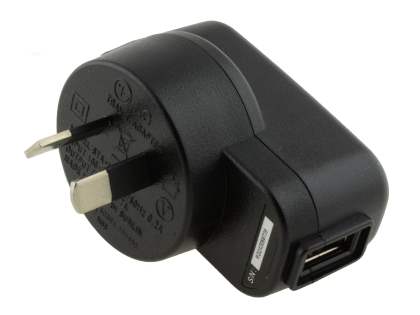 Genuine LG 700mA Wall Power Adapter with USB-A port - Classic Black AC USB Power Adapter