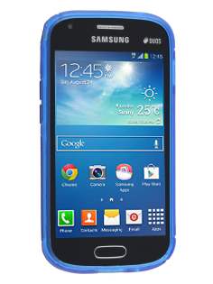 Wave Case for Samsung Galaxy Trend Plus S7583T/S Duos S7562 - Frosted Blue/Blue