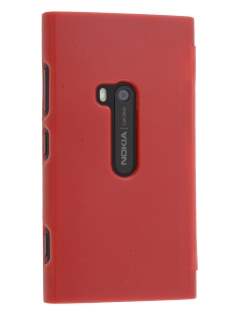Synthetic Leather Book-Style Flip Cover for Nokia Lumia 920 - Red Leather Wallet Case