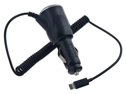 Lightening USB Car Charger for iPhone 5s/5 - Classic Black