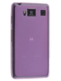 Frosted TPU Case for Motorola RAZR HD 4G XT925 - Frosted Pink