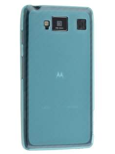 Frosted TPU Case for Motorola RAZR HD 4G XT925 - Frosted Blue
