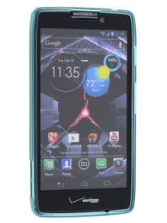 Frosted TPU Case for Motorola RAZR HD 4G XT925 - Frosted Blue