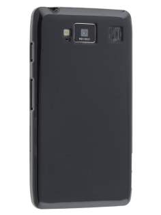 Frosted TPU Case for Motorola RAZR HD 4G XT925 - Frosted black