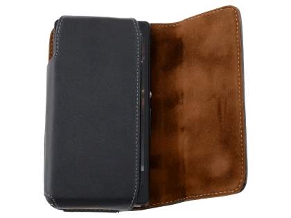 Extra-tough Genuine Leather ShineColours belt pouch for Sony Xperia Z