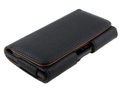 Textured Synthetic Leather Belt Pouch for Sony Xperia Z