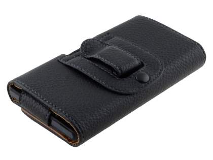 Textured Synthetic Leather Belt Pouch for Sony Xperia Z