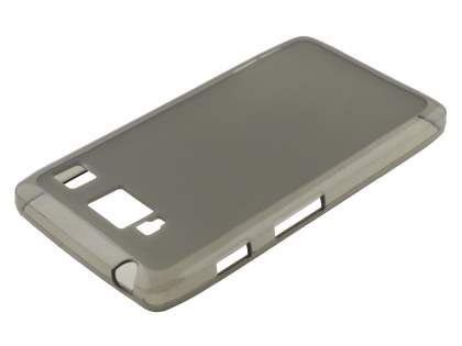 Frosted TPU Case for Motorola RAZR HD 4G XT925 - Frosted Grey