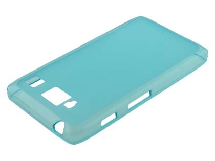 Frosted TPU Case for Motorola RAZR HD 4G XT925 - Frosted Blue