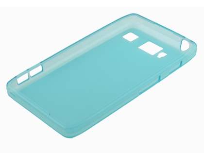 Frosted TPU Case for Motorola RAZR HD 4G XT925 - Frosted Blue