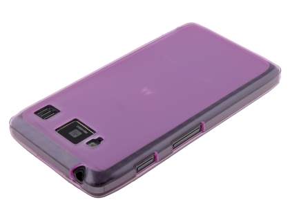 Frosted TPU Case for Motorola RAZR HD 4G XT925 - Frosted Pink