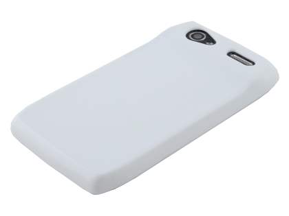 Frosted Colour TPU Gel Case for Motorola RAZR V XT885/MT887 - Pearl White