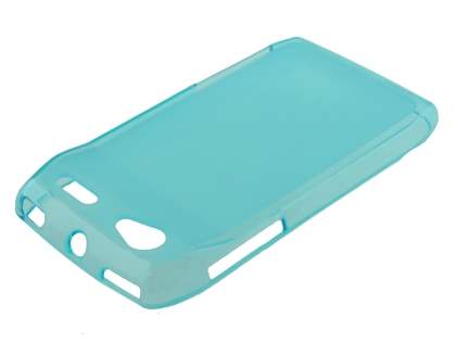 Frosted TPU Case for Motorola RAZR V XT885/MT887 - Frosted Blue