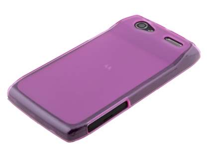 Frosted TPU Case for Motorola RAZR V XT885/MT887 - Frosted Pink