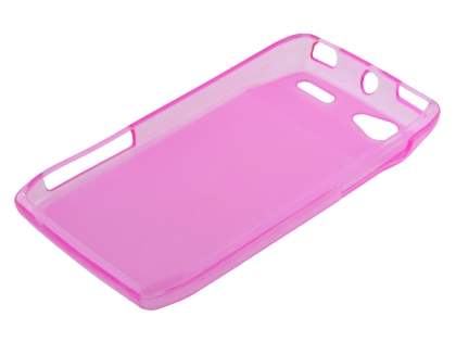 Frosted TPU Case for Motorola RAZR V XT885/MT887 - Frosted Pink