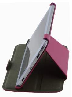 Synthetic Leather Flip Cover with Built-In Stand for Samsung Galaxy Note 8.0 Tablet - Pink