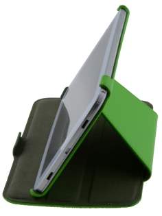 Synthetic Leather Flip Cover with Built-In Stand for Samsung Galaxy Note 8.0 Tablet - Green