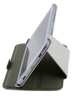 Synthetic Leather Flip Cover with Built-In Stand for Samsung Galaxy Note 8.0 Tablet - Pearl White