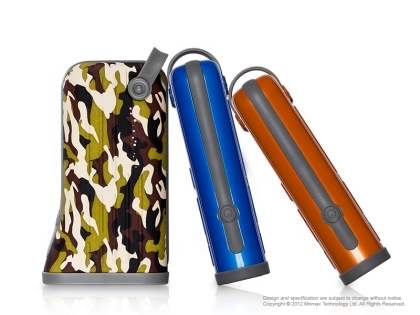 MOMAX iPower Tough Impact & Splash Resistant External Battery Pack with Dual USB Outputs for Samsung - Orange