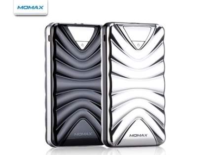 MOMAX iPower Turbo High Capacity External Battery Pack - Silver