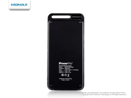 Momax iPower Pro+ High Capacity External Battery Pack - Silver