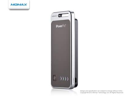 Momax iPower Pro+ High Capacity External Battery Pack - Silver