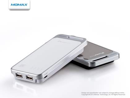 Momax iPower Pro+ High Capacity External Battery Pack - Pearl White