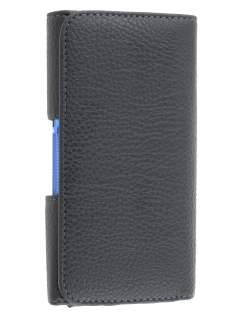 Sony Xperia Z Synthetic Leather Belt Pouch (Bumper Case Compatible) - Classic Black Sony Xperia Z Synthetic Leather Belt Pouch (Bumper Case Compatible) - Classic Black