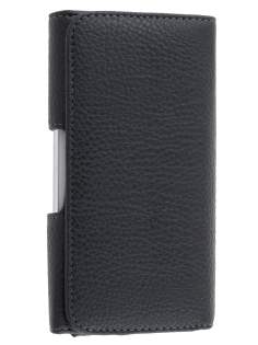 Samsung Galaxy Grand I9080 Synthetic Leather Belt Pouch (Bumper Case Compatible) - Classic Black Samsung Galaxy Grand I9080 Synthetic Leather Belt Pouch (Bumper Case Compatible) - Classic Black