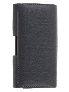 Textured Synthetic Leather Belt Pouch for HTC One M7 801e - Classic Black Textured Synthetic Leather Belt Pouch for HTC One M7 801e - Classic Black