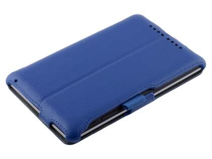 Synthetic Leather Flip Case with Multi-Angle Tilt Stand for Asus Google Nexus 7 2012 - Blue