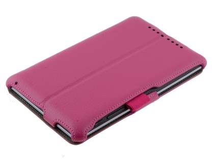 Synthetic Leather Flip Case with Multi-Angle Tilt Stand for Asus Google Nexus 7 2012 - Pink