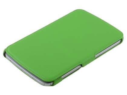 Synthetic Leather Flip Cover with Built-In Stand for Samsung Galaxy Note 8.0 Tablet - Green